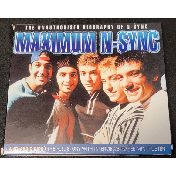 NSYNC Memorabilia Lot Collectibles Boy Band Teen Photos Concert Pass CD Calendar - Picture 13 of 16